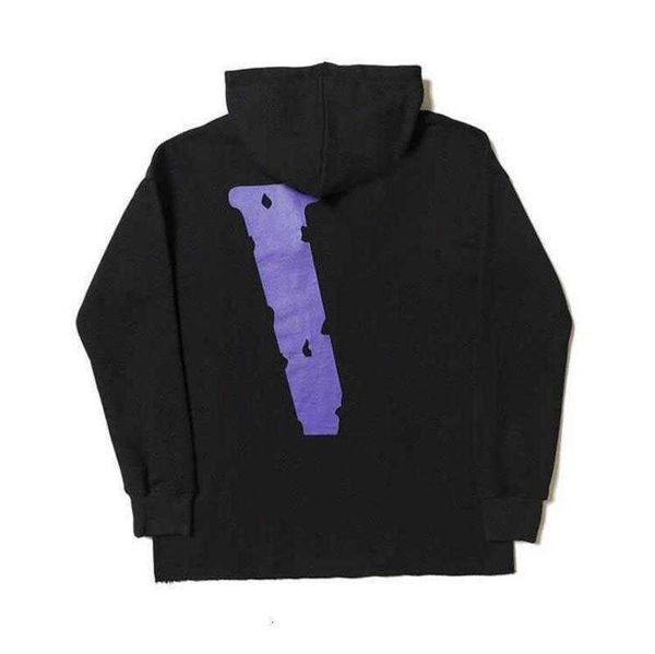 

men's big v brand vlones sweatshirts hip hop stylist hoodies off long sleeve hoodie men women sweatshirt ow of pa white xjiv, Black