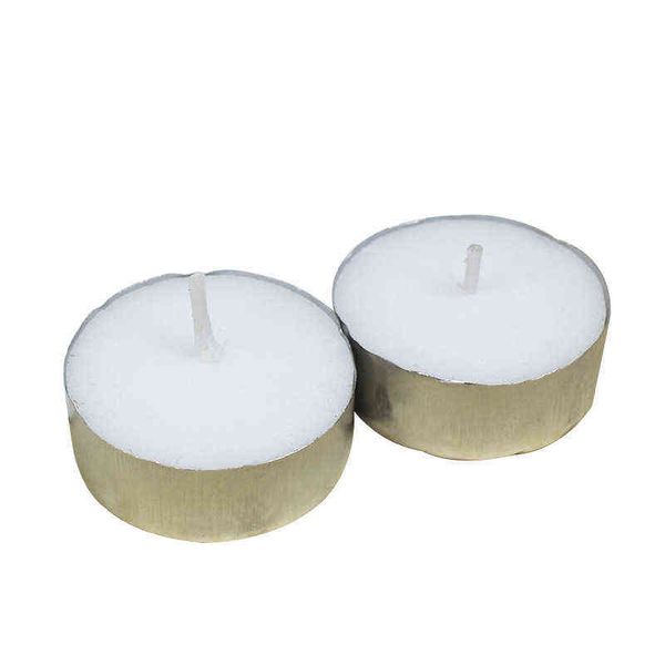 

factory outlet small candle smokeless environmental protection white wax tasteless fire paint tool
