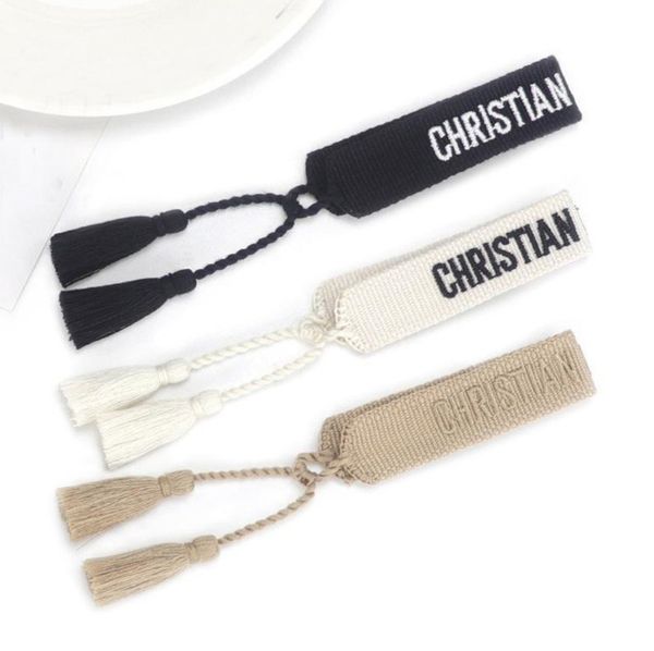 

fashion brand friendship charm bracelets bangles women men adjustable embroidery tassel bangle couple braided jewelry designer woven fabrics, Golden;silver