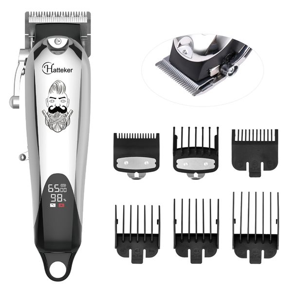 

barber professional hair clipper for men corded cordless powerful electric trimmer hair cut machine 100-240v rechargeable perfec