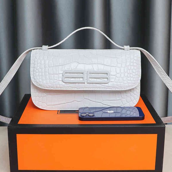

bags balencaigas'ss classic leather version b high home women's bag gossip french stick double b-shaped buckle single