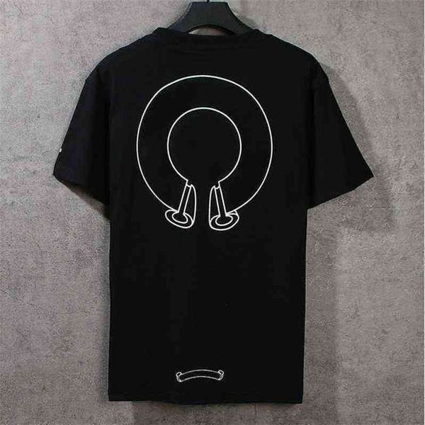 

summer loose ch men's classic designer t shirts short sleeves letter horseshoe sanskrit cross print sweatshirts t-shirts woman tees ode, White;black