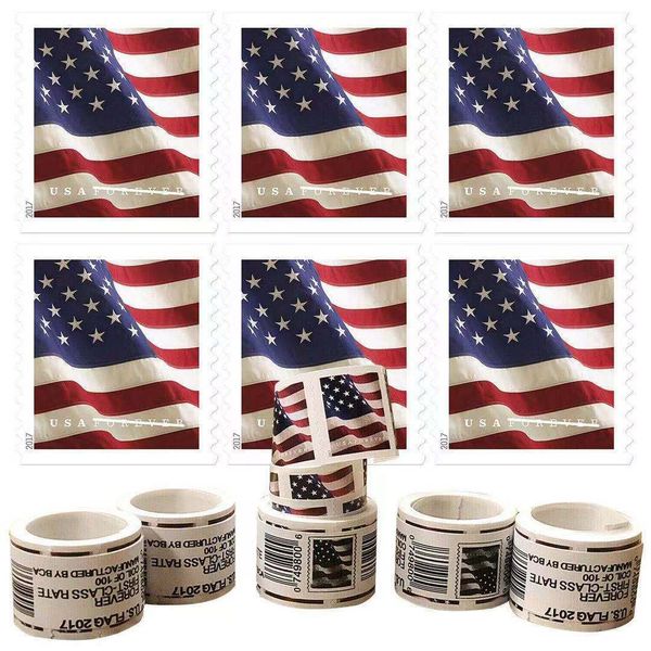 

forever usa new arts and crafts sealed roll coil corsage love 100pcs/roll