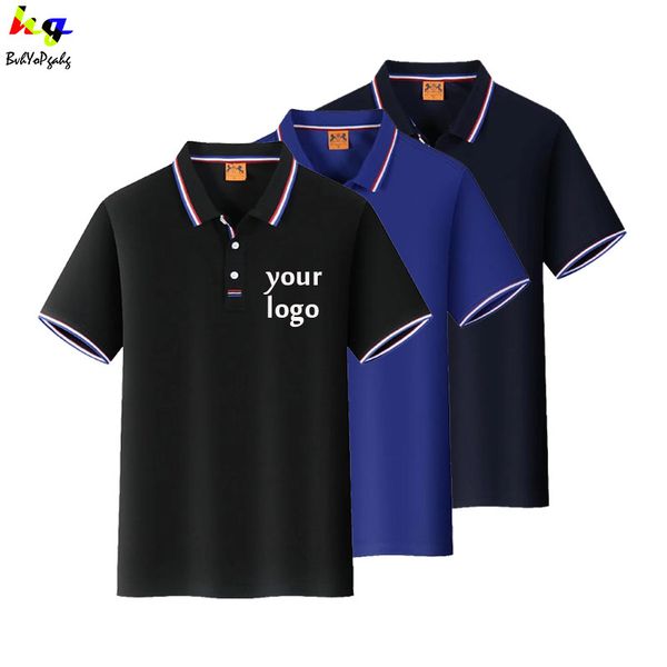 

custom shirt design mens and womens casual shirts team advertising polo shirts 220609, White;black