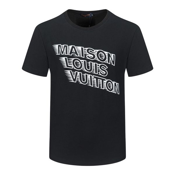 

2022 men's summer half sleeve round neck cotton t-shirt fashion casual t-shirt p50 m-3xl 5-25, White;black