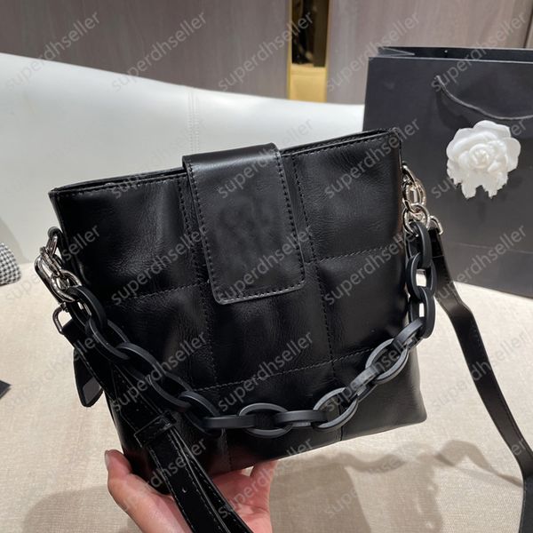 Bolsa de bordado xadrez preto bolsas de ombro crossbody bolsas de couro macio bolsa de bolsa de bolsa de pochette bolsas bolsas de compras 2 pacote 2 tamanhos