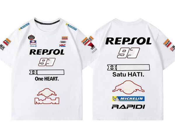 

motorcycle t-shirt summer team short-sleeved shirt same style customization