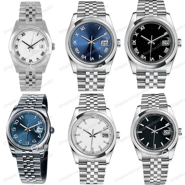 6 Modelle Hochwertige BP-Fabrikuhr 2813 Sport Automatische mechanische Armbanduhr 116200 Damenuhren 36 mm Blau Schwarz Weißes Zifferblatt Herrenuhr 116200 Heiße Uhren