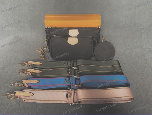 

3-piece set luxurys should bag fashion purse wallet crossbody bags backpack small women messenger bags small purses