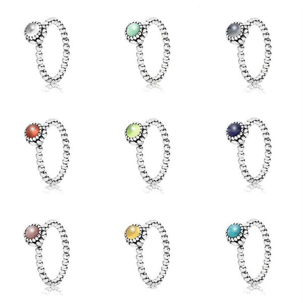 

new 100% 925 sterling silver ring 190854bk 190854ch 190854msg 190854car 190854pe 190854lp 190854pop 190854cig 190854tq gifts327v