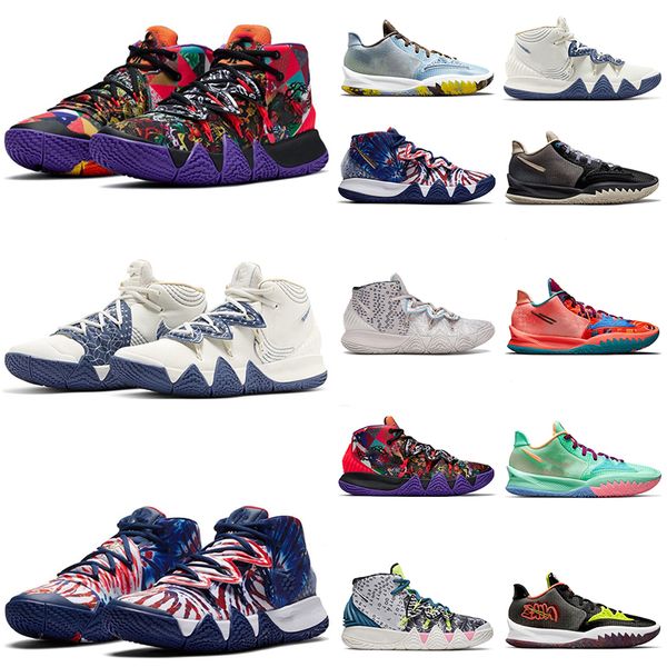 

2022 kyrie 5 mens basketball shoes s2 hybrid desert camo fossil stone what the 2.0 chinese new year kevin men kyries sneakers sports