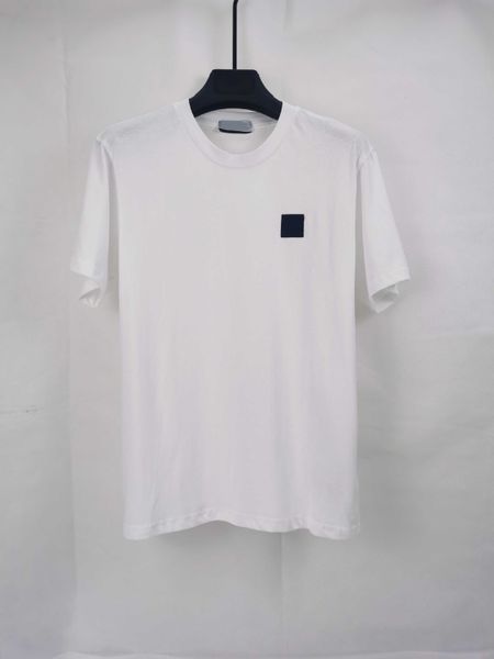 

22ss mens t-shirts cotton mens tshirts brand shirts short sleeves designers round neck t shirt summer fashion badge womens tshirt streetwear, White;black
