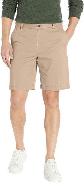 

usa 1851 men's flat front stretch twill short q8wz#, White;black