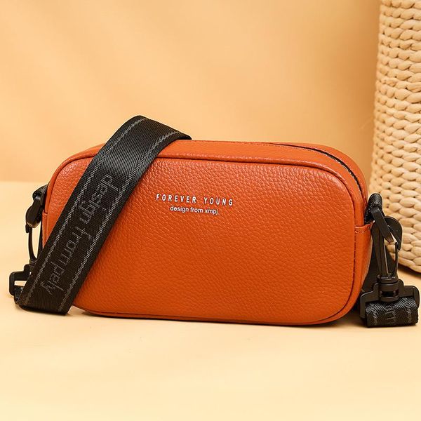 

evening bags fashion trend crossbody designer handbags women's genuine leather shell casual shoulder for girl korean cute messenger bag