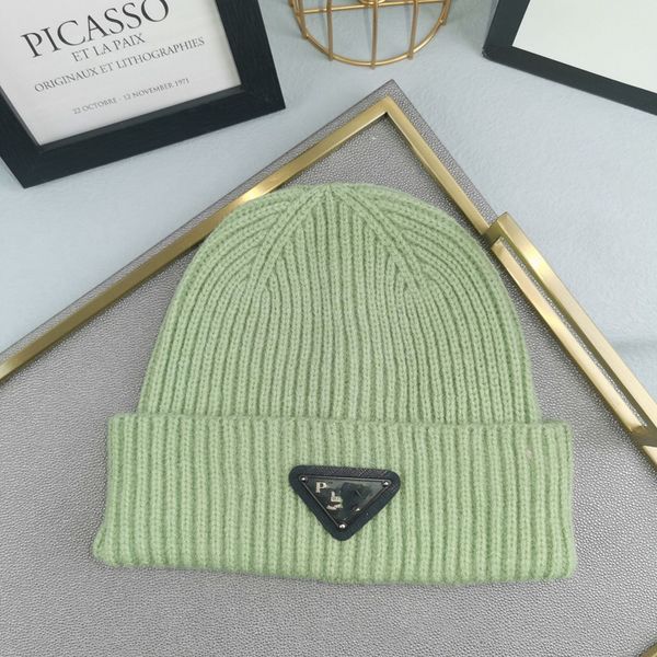 

knitted cotton hat for men women brand hats autumn winter woolen yarn, Blue;gray