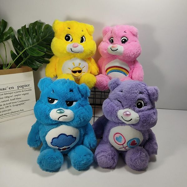 

creative weather cartoon doll decoration rainbow love moon bear plush toy