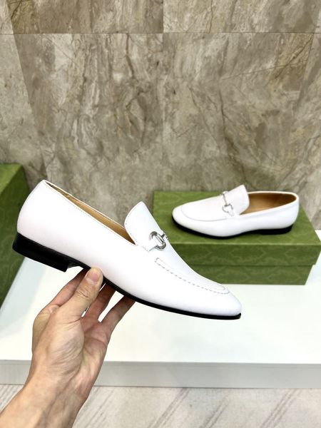 

[ 5a original 1:1 ] designer luxury leather buckle strap mens dress shoes business lace up man loafers formal oxfords men wedding shoe zapat, Black
