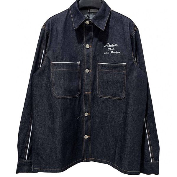 

2022 jackets men spring hooded letter printing casual button workwear denim jackets fashion trendy black vintage man uniform atelier, Black;brown