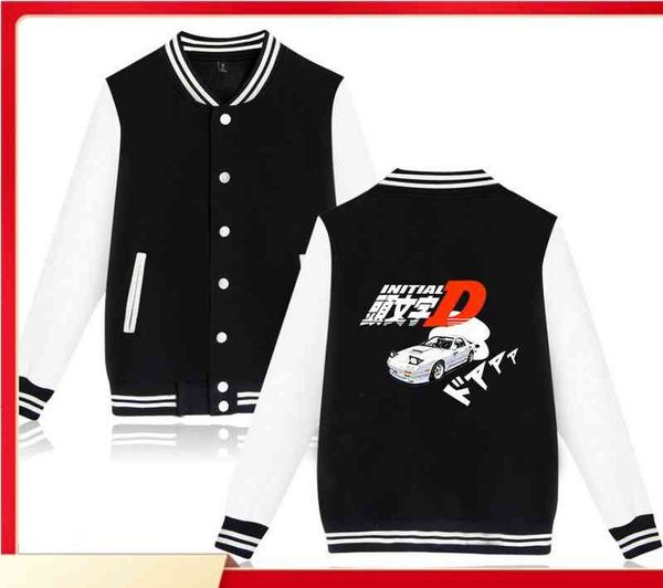 

new jacket lnlitial d initial printing men's and women's clothing baseball outdoor sports couple, Black;brown