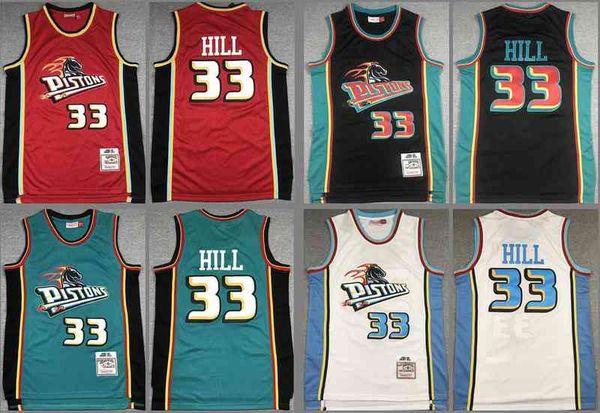 

basketball jerseys grant hill jersey, Black