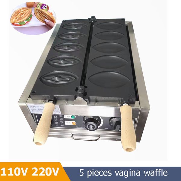 Girl's Lily Waffeleisen Damen Waffeleisen Eisenplattenmaschinen Vagina Waffel Muschiherstellungsmaschine