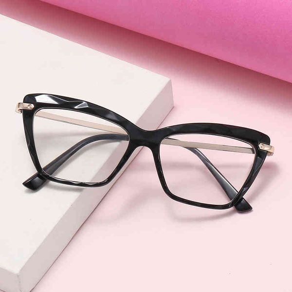 

frame new multi trendsetter cat eye lens spring leg vintage luxury brand design sunglasses uv400, White;black
