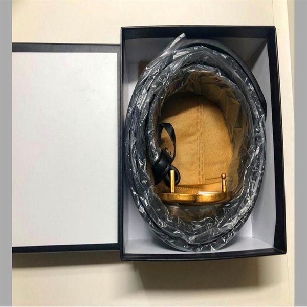 

fashion business ceinture 20 g style belt design mens womens with gold buckle black riem as gift 8w6q293y, Black;brown