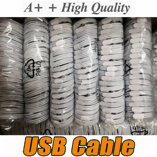 USB-C de alta velocidade 1M 3 pés Carregamento rápido Tipo C Cabos de telefone celular Carregador para Samsung Galaxy S8 S9 S10 nota 9 Adaptador universal de carregamento de dados