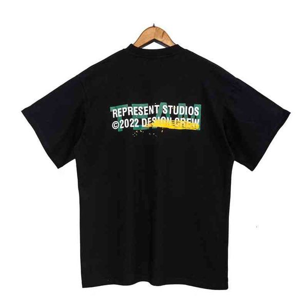 

expr summer black friday limited letter print men's and women's short sleeve t-shirt, White;black