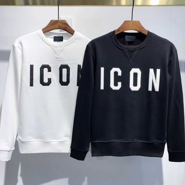 

dsqsury hoody new mens designer hoodies italy fashion sweatshirts autumn print dsq hoodie male 100% cotton ds315, Black
