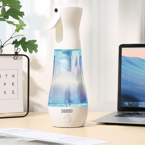 

home made 250ml hypochlorous acid water salt disinfectant generator bottle sprayer machine for home use