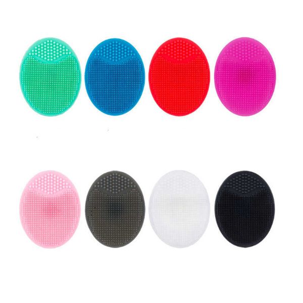 

household beauty tools deep cleaning and exfoliating manual silicone clean brush