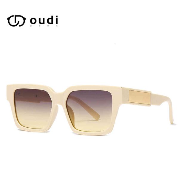 

21045 ins wind changing color plastic sunglasses and sunglasses, White;black