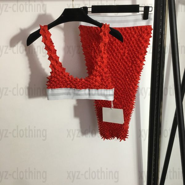 

new red 22ss summer two piece dress for women sleeveless vest+long skirts dawang's new suit ice cream pleated tube suspender underwear, White