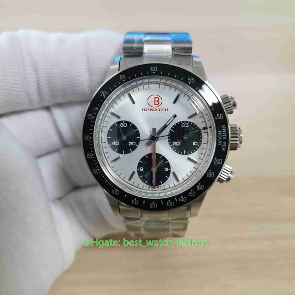 Sıcak Satış En Kaliteli Saatler Vintage 38mm Paul Newman 6263 Chronograph Kronometre ETA 7750 ST19 Hareketi El-Sargı Mekanik Erkek İzle Erkek Saatı