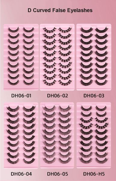 

thick curly crisscross 3d false eyelashes set soft light reusable hand made d curved fake lashes multilayer eyelash extensions eyes makeup