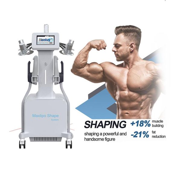 

2022 lipolaser 2 in 1 slimming machine fat melting 6d laser red light green light ems muscle stimulator