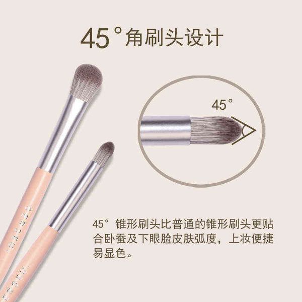 

eyeshadow brush smudge detail highlight brighten up double-ended soft fiber hair single makeup 0311