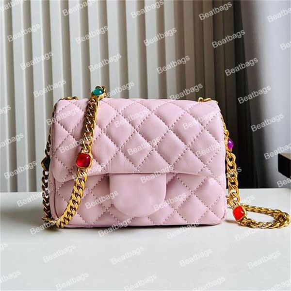 

cross body bags designer women crossbody flap bags square leather fashion luxury 25cm 30cm classic purse small mini size leisure multi color