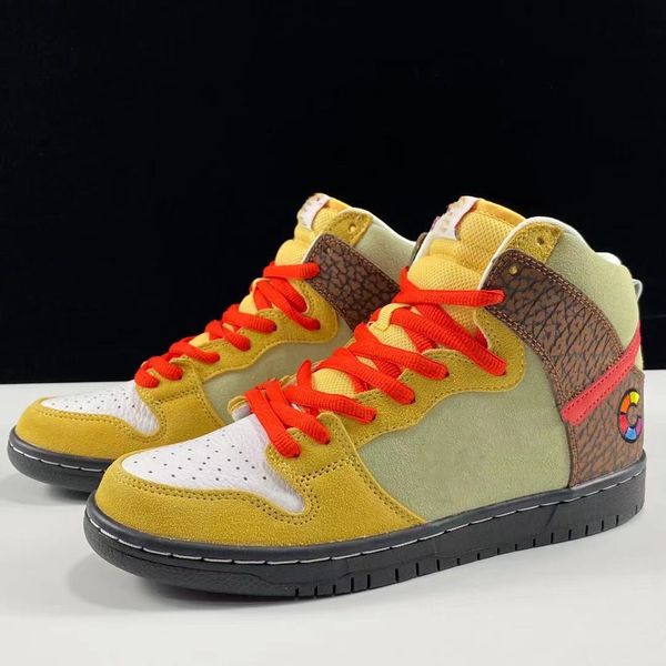 

shoes casual kateboard shoe spectrum beige brown limited edition designer independent brand women men high low trainer platform