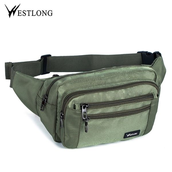 

fashion waist pack casual functional men waterproof fanny women belt bum male phone wallet pouch bags 3935 220607