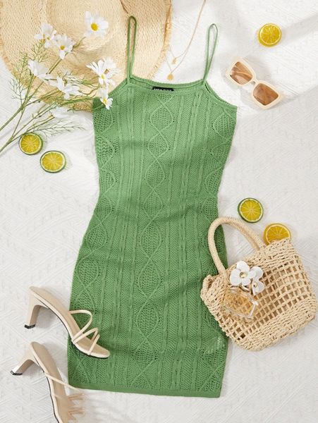 

knitted cover up dress q0vn#, White;black
