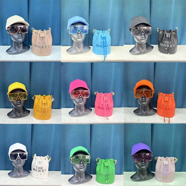 

evening bags designer tote bag women luxurious shoulder bucket bag fashion letters crossbody wallet female beach handbags y0506
