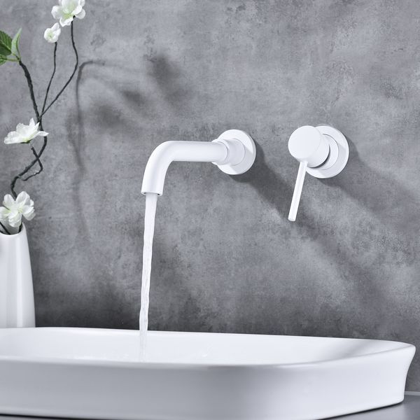 

bidet faucets single lever handle wall mounted bathroom faucet