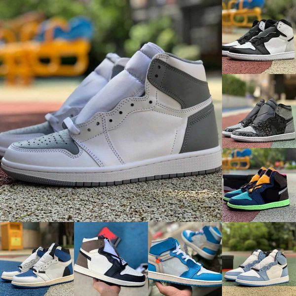 

jumpman 1 1s high sports basketball shoes men women stage haze stealth bio hack shadow 2.0 bred patent atmosphere hyper royal dark mocha