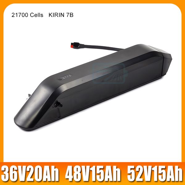 

750w 1000w 36v 20ah 21700 cells himiway electric bicycle battery kirin 48v 52v side release ebike battery