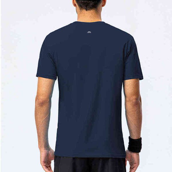

men's t shirts lulu cotton loose t-shirt outdoor sports women's shirt activity uniform short sleeve lu-d15008 tees 8nji, White;black