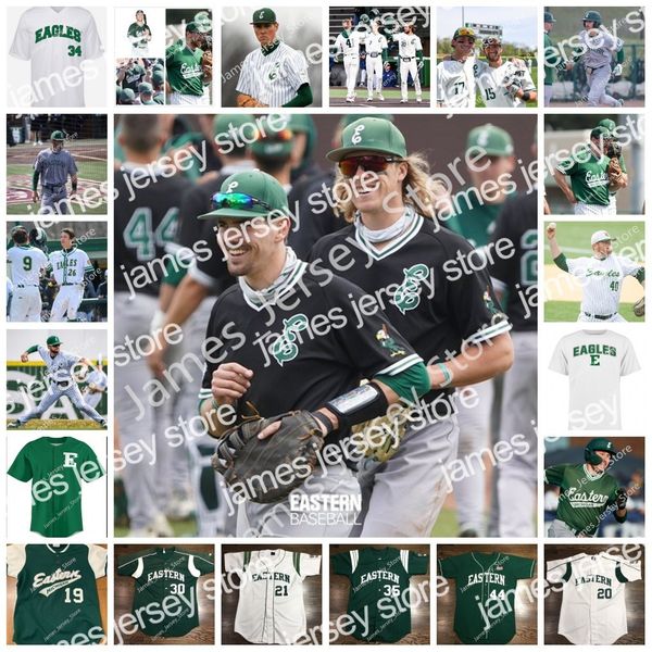 

2022 eastern michigan eagles emu stitched college baseball jersey 25 frankie volkers 26 daniel warkentin 27 cory taylor 28 aaron dolney 30 b, Black