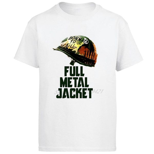 T-shirt da uomo Full Metal Jacket To Kill Classic Graphic T-shirt da uomo Camicia a maniche corte T-shirt Top Harajuku Abbigliamento streetwear