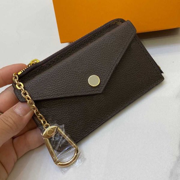 

classic print coated canvas l-shaped wallet fashion classic mini portable buckle golden bean credit cards bank card bag zero purse key bags, Red;black